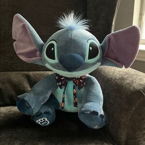 Disney Lilo & Stitch Build a Bear Disney Stitch + Halloween Bow Tie & Recording